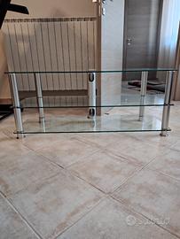 MOBILE PORTA TV IN VETRO 