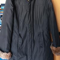 Piumino lungo  con cappuccio Woolrich 
