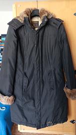 Piumino lungo  con cappuccio Woolrich 