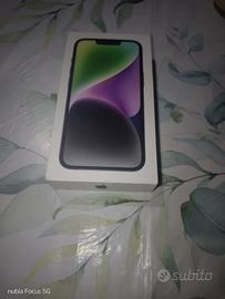 iphone 14 nero con scatola e garanzia