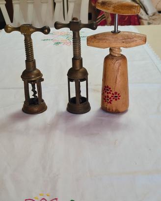 3 cavatappi antichi X collezionisti 