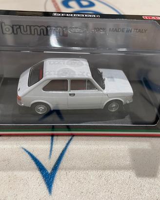 R500-02 MODELLINO FIAT 127 1a SERIE 1971 BIANCO