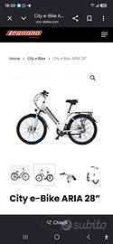 bicicletta elettrica legnano aria 28
