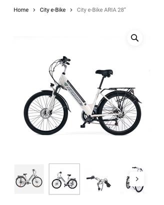 bicicletta elettrica legnano aria 28