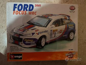 Burago kit metallo ford focus wrc  1/18 cod.70281