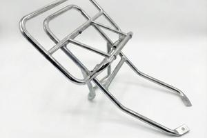 Portapacchi posteriore cromato a ribaltino