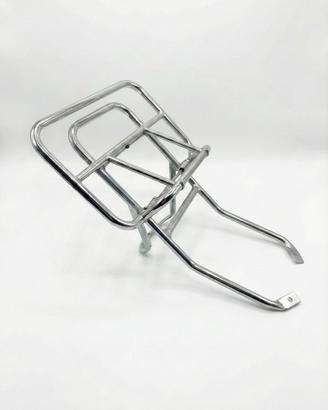 Portapacchi posteriore cromato a ribaltino