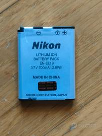batteria EN-EL19 fotocamera subacquea Nikon 