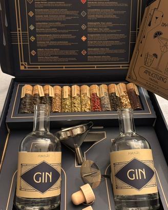Kit  fai -da- te Gin Amari - DIY Gin Set  nuovo