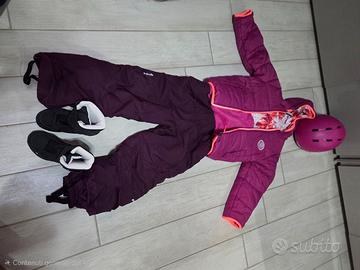 completo sci bambina