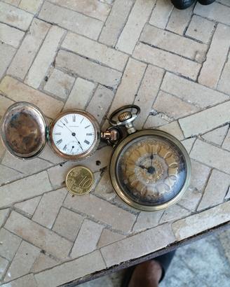 vecchi orologi da taschino 