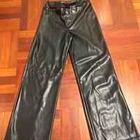 pantalone di eco pelle