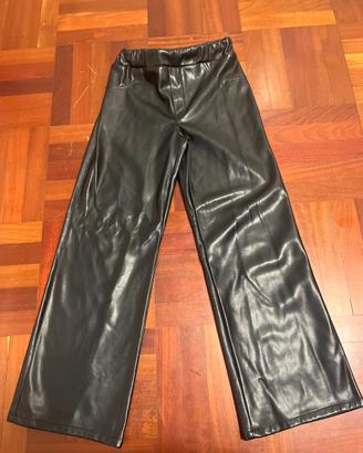 pantalone di eco pelle