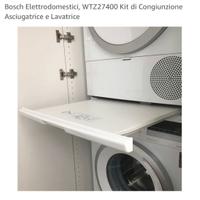 Kit congiunzione lavatrice ed asciugatrice Bosch