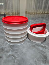 Set di pressa per hamburger Tupperware