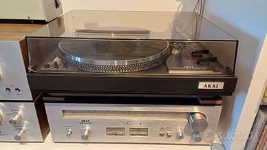 giradischi akai ap 206c 