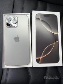 Iphone 16 pro max 256gb