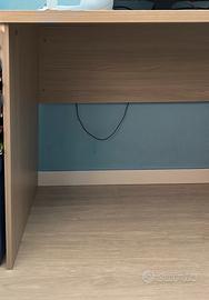 Scrivania rovere sbiancato (mondo convenienza)