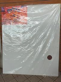 tele bianche pittura con telaio