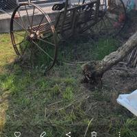 rastrello in ferro epoca