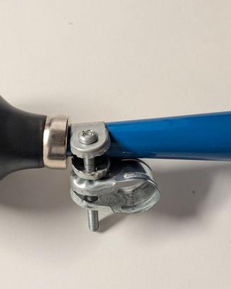 Trombetta da bici blu