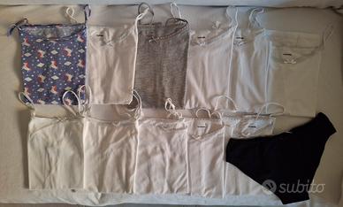 Stock 12 pezzi intimo x ragazza 12 anni