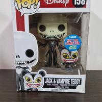 Funko pop di Jack Skellington & vampire Teddy