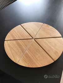 Tagliere in legno taglia pizza