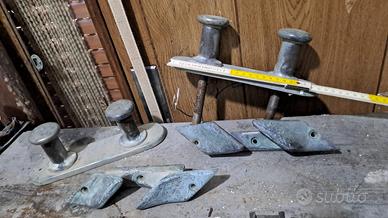 4 pezzi in ottone per barca