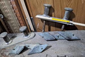 4 pezzi in ottone per barca