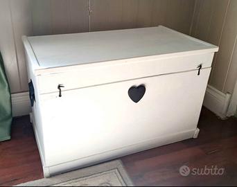 Baule in legno shabby