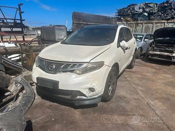 RICAMBI USATI NISSAN MURANO 2.5 TD ANNO 2010 YD25