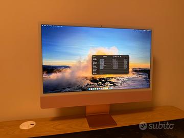 iMac 24” Apple M1 – Rosso – 256/16GB