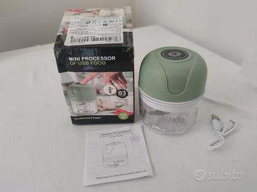 tritatutto usb ricaricabile 