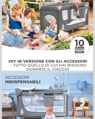 Kinderkraft Lettino, Culla Campeggio, Pieghevole 