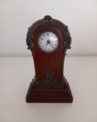 Orologio regolatore da tavolo in legno Liberty