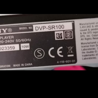 Dvd marca Sony