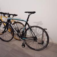 Bici stradale Bianchi 925 c2c cerchi mavic Csyrium