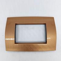 Placca ABB Élos 3M Rosso Creta 2CSE0322SFZ