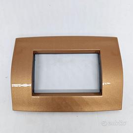 Placca ABB Élos 3M Rosso Creta 2CSE0322SFZ