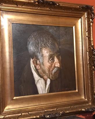 Alfonso Grassi olio su tela 40x40