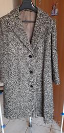 ThermoCappotto Lebole grigio puntinato a 10 euro