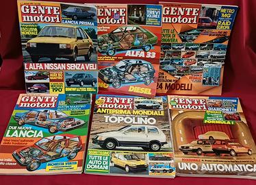 Riviste Gente Motori 1983 1984