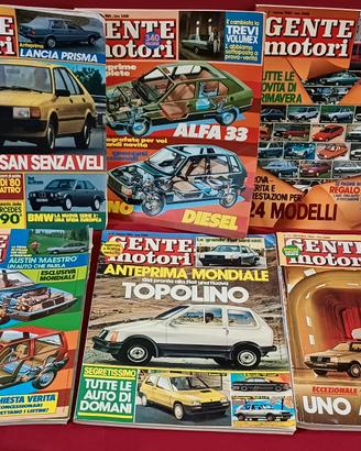 Riviste Gente Motori 1983 1984