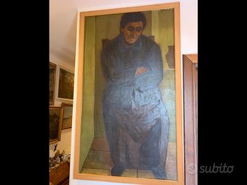 Quadro di Mario Mazzella 128x75 (madre del pittore