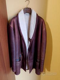 montone vintage made in Italy taglia 52 pesante 