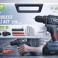 Trapano Avvitatore 21 Volt 2 Batterie 1200mAh