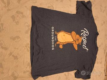 T-shirt Pampling "Respect The Groundhog" Taglia XL