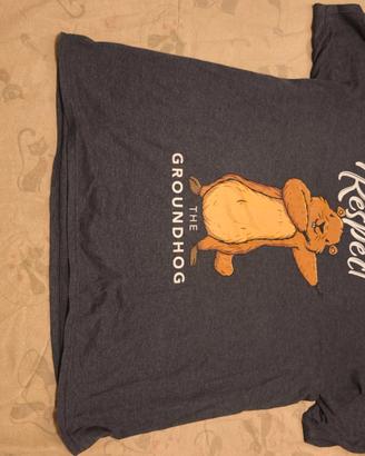 T-shirt Pampling "Respect The Groundhog" Taglia XL