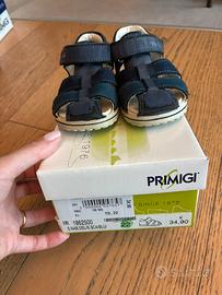 Sandali Primigi Bambino in Pelle Blu – Taglia 22